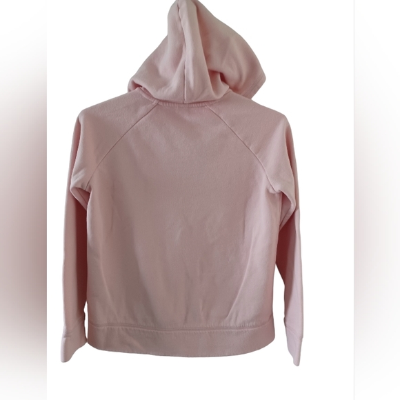 Old Navy zipper Sweater with Hoddie Pink Girl size XL (14/16) - Picture 2 of 5